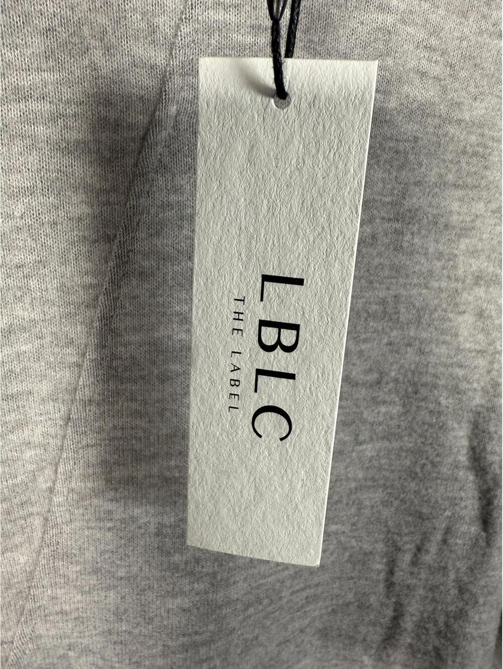 NWT LBLC The Label Mimi Cozy Heather Gray Turtleneck Top Size M - Picture 6 of 7